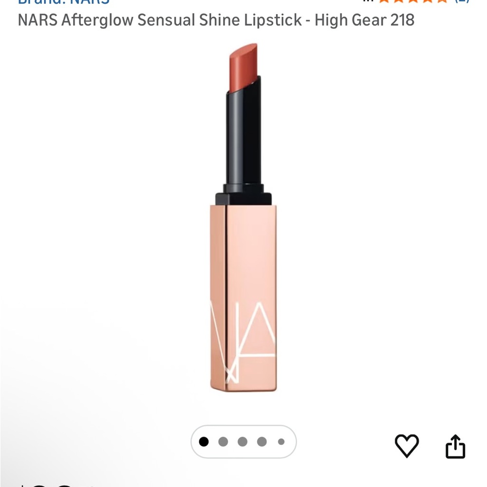 NARS Afterglow Sensual Shine Lipstick - Coral Delight